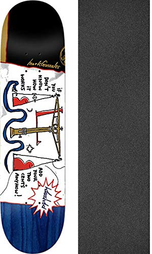 Krooked GONZ JUSTISS Skate Deck-8.75 w/Mob Grip
