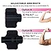 Triomph Armband for iPhone 8 Plus/7 Plus/6 Plus/6S Plus etc. with Key Cards Money Holder for Running, Sports, Jogging, Hiking, Biking - Rose