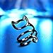 DDLBiz Women Girl Cute Kitten Cat Ring Wrap Finger Ring Adjustable Rings Jewelry Gift