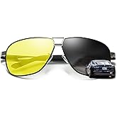 YIMI Polarized Photochromic Driving z87 Sunglasses For Men Women Day and Night safety glasses