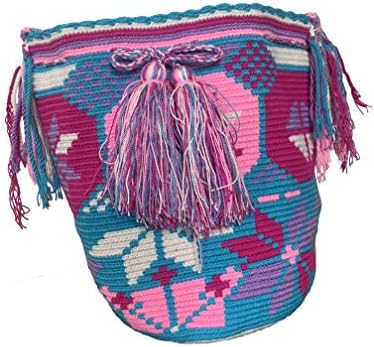 Wayuu Mochila Hand Bag Large Beautifully Colors