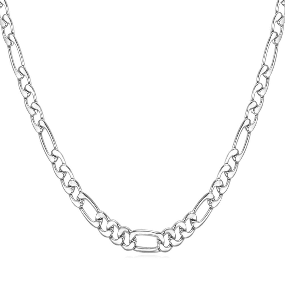 Buy Stainless Steel Figaro Chain|Width 