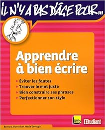 Apprendre à bien écrire