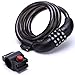 Fit Spirit Combination Bike Lock Cable - Choose Your Size