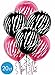 Zebra Print Latex Balloons | Party Decor