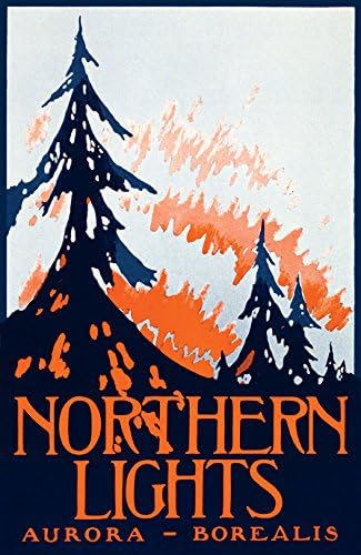 Northern Lights Poster, Auror-Borealis