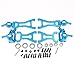 Aluminum Front Rear Steering Hub Base C Carrier & Lower Suspension Arm A959-05 Upgrade Kit for Wltoys A959 RC Car Buggy Parts