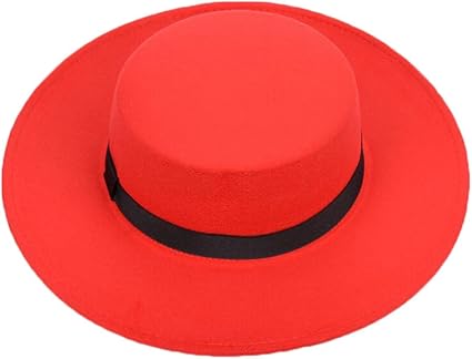 mens red top hat