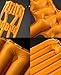 Klymit Inertia X Lite Inflatable Sleeping Pad for Camping, Lightweight Hiking and Backpacking Air Bed, 1.5 Inch Thick, Orange