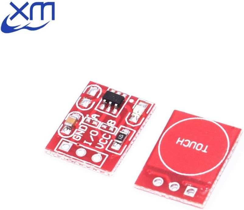 5pcs NEW TTP223 Touch button Module Capacitor type Single Channel Self Locking Touch switch sensor