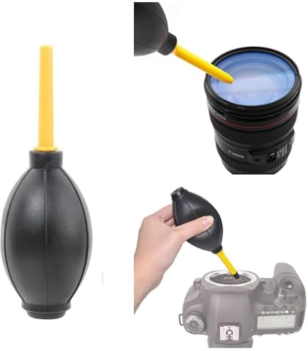 Strong Air Blower Blaster Pump Dust Cleaner – Includes Microfiber