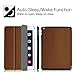 Fintie iPad Air 2 Case - Ultra Slim Lightweight Stand Smart Cover with Auto Sleep/Wake Feature for Apple iPad Air 2 (iPad 6) 2014 Model, Brown