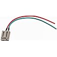 DUZFOREI 170072 HEI Distributor Pigtail Wire Harness Dual, 12V Power and Tachometer Connector, Replacement for Chevy GM RV HE