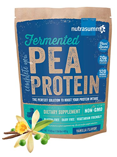 Nutrasumma Fermented Pea Protein, 1lb, Vanilla