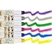 Kyerivs Hair Chalk Hair Pastels 6 Color Metallic Glitter Temporary Hair Color, No Mess, Built in Sealant, Works on All Hair Colors