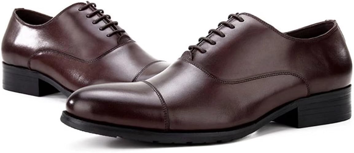 Amazon Fengbao 革靴 ビジネスシューズ メンズ 本革 クラシック リーガル ストレートチップ イタリア 紳士靴 結婚式 ビジネスシューズ