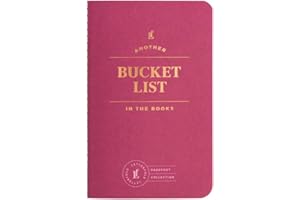 Letterfolk Bucket List Passport Journal — Pocket-sized Experience Book (3.5" W x 5.5" H)