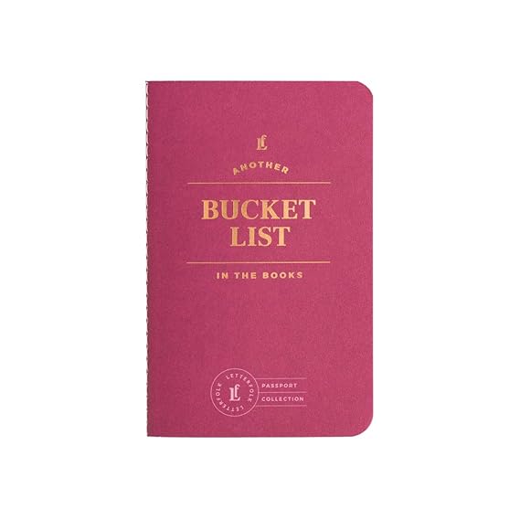 Bucket List Passport Journal — PocketSized Experience Book (3.5" W x 5