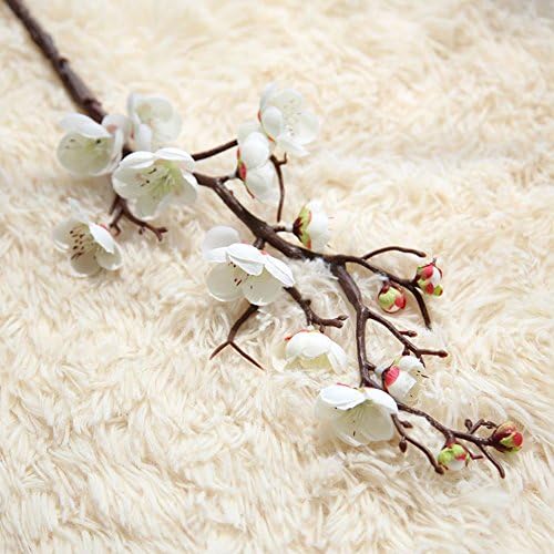 Butterfly Iron 1 Branch of Artificial Plum Blossom Fake Flowers Home Wedding Decor