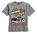 Harley-Davidson Little Boys' Tee, Short Sleeve Ride To Live, Gray 0484226