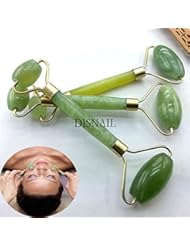 Home: MAZIMARK--Green Nature Healthy Body Head Neck Foot Jade Roller Facial Face Beauty Massager - MAZIMARK