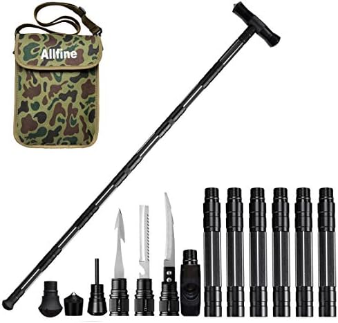 Alpenstocks Walking Poles Outdoor Camping Defense Stick Safety Multi-Functional Home Rod Hiking Survival Tools