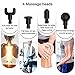 Massage Gun, Cordless Percussion Massager, 6Speeds Percussion Massage Device Featuring Quiet Glide Technology [Upgrade].