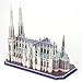 CubicFun 3D New York Cathedral Puzzles Architecture Building Model Kits Toys for Adults and Teens, St.Patrick's Cathedral