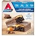 Atkins Caramel Double Chocolate Crunch Bars. Rich and Decadent Treat with Low Sugar and Net Carbs. Great Source of Protein and Fiber. 1.55 oz per Bar (5 Bars)