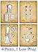 Original Kitchen Patent Art Prints - Set of Four Photos (8x10) Unframed - Makes a Great Kitchen or Diner Decor and Gift Under $20