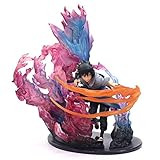 Ly-Figures Naruto Action Map - Uchiha Itachi， Sasuke Statue Model - High 8.2inch ( Color : Sasuke )