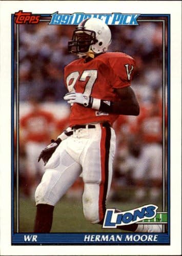 Amazon 1991 Topps Football Rookie Card 397 Herman Moore 