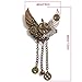 Girls Steampunk Gear Wings Hair Clip Goth Punk Vintage Lolita Lady Headwear hair accessories
