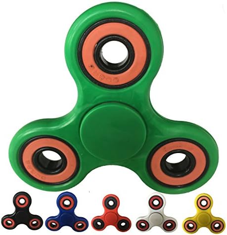 Premium Speed Spinner Fidget Prime Toys With Ceramic Bearing-Super Fast &amp; Long Lasting Spins Time-The Best Way Relieves Your ADHD, Anxiety, Boredom. Killing Time Gift Kids &amp; Adult (Green)