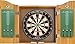 Imperial Official NFL Dart Boards for Adults with Cabinet, 6 Steel Tip Darts, Chalkboard Scorers, Green Bay Packers - Professional Bristle Dartboard Set - Premium Game Room Accessories and Decor