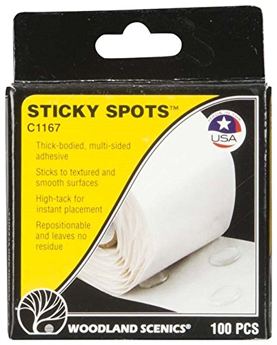 WOODLAND SCENICS C1167 Sticky Spots (100)