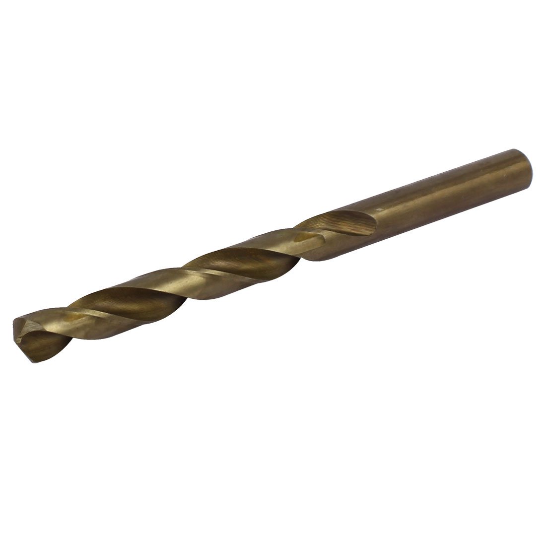 Sourcingmap 10.6mm Dia HSS Cobalt Straight Round Shank Metric Twist Drill Bit Drilling Tool