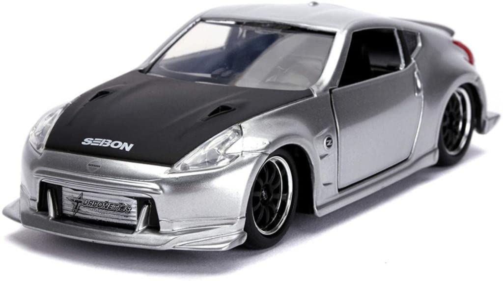 Jada Fast and Furious Nissan 370Z Silver Black 1:32 Scale 31852