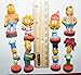 The Simpsons Deluxe Party Favors Goody Bag Fillers Set of 8 Funny Mini Bobblehead Figures with Homer, Marge, Bart, Sideshow Bob and More!