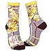 Womens Funny Crew Socks 3 Pack, Cute Novelty Dress Socks (Multi-color-1 (Shoe Size 5-10/ Sock Size 9-12))