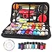 Sewing KIT, Over 138 Premium Sewing Supplies, Portable &Trael Sewing kit, Emergency Clothing Repair- Mending and Sewing Needles,Scissors, Thimble, Thread,Tape Measure etc10.2 X 5.5\