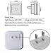 Smart Sensor Night Lights LED Plug-in Light Dusk to Dawn Auto Turn on/off Daylight Cool White Lighting for Bedroom Hallway Lamp,4Pack