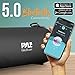 Wireless Portable Bluetooth Boombox Speaker – 300 Watt Rechargeable Boom Box Speaker Portable Music Barrel Loud Stereo System with AUX Input, MP3/USB/SD Port, Fm Radio, 3″ Tweeter – Pyle PBMSPG2BKthumb 3