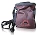 Durable Climbing Chalk bag featuring Large Zippered Pocket and water resistant outer layer great gear for climbing gymnastics and weight lifting – combo pack comes with refillable chalk ball (Brown)