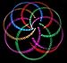 The Kinetic LED Hula Hoop - 100+ Super Bright LEDs - 100+ Available Modes