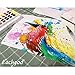 Eachgoo Watercolor Paint Set,24 Colors Travel Pocket Watercolor Kit Includes A Water Brush & 2 Sponges & A Mixing Palette