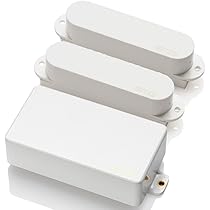 Amazon.com: EMG SA/SA/85 HSS Strat Pickup Set - white : 樂器