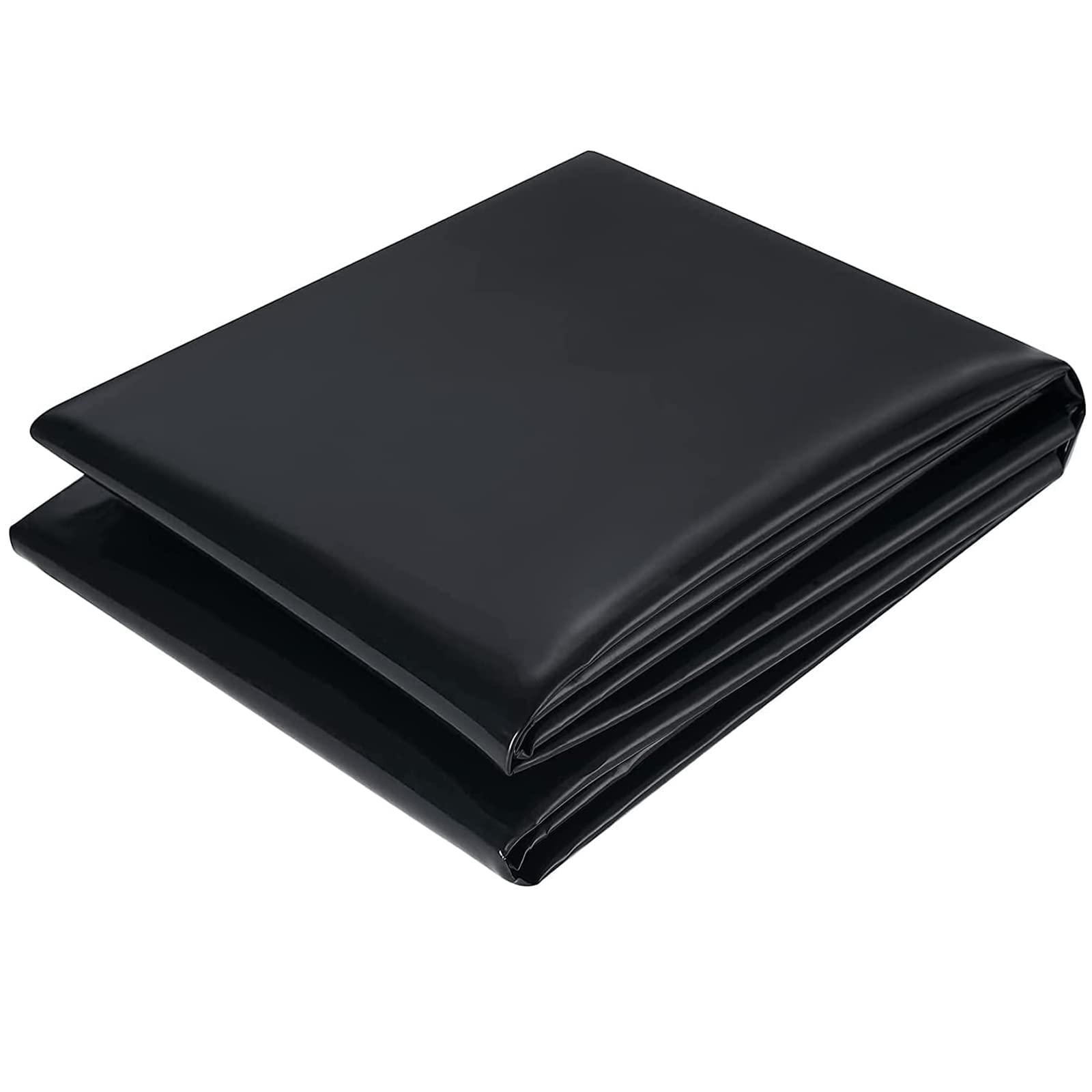 PALUDO Pond Liner 2M x 2M, HDPE Black Heavy Duty Underlay Garden Fish Ponds Preformed Liners, Flexible Garden Membrane Pond Lining for Fish Pond Landscaping Water Feature Streams Fountains Garden — image 1