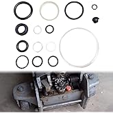 50136, G-493LWM Floor Jack Seal Replacement Kit With O-Ring Seal 3 Or 3-1/2 Ton Floor Jack Seal Kits For Sears, Craftsman, MVP - 214.50136, 50136, G-493LWM(15 PCS