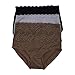 kathy ireland Womens Multi Pack Elastic Waist Boyshort Body Shape Panties
